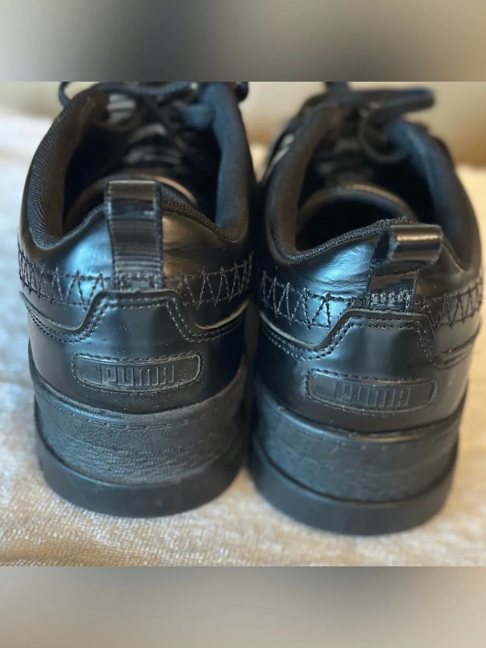 🖤🦋 PUMA Mayze Butterfly Platform Chunky Sneakers | Women’s Size 10 | All Black